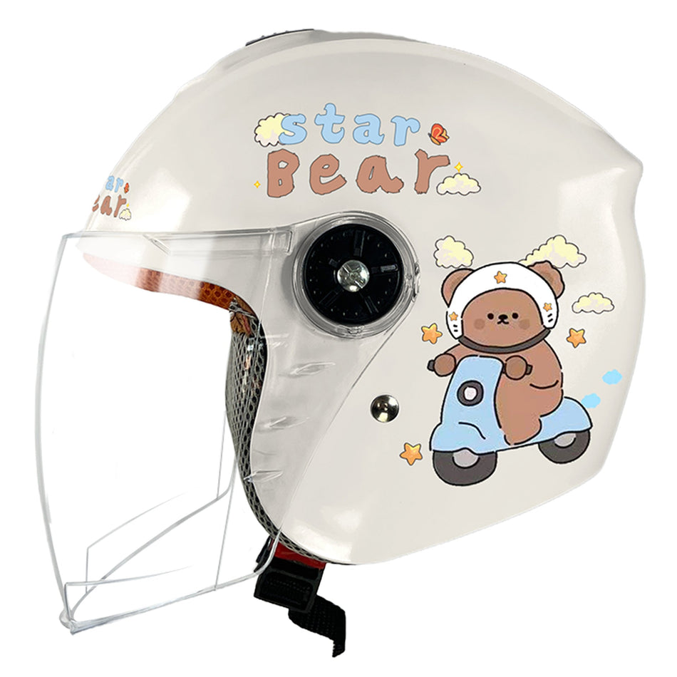 3C Certified ABS Winter Helmet for Kids Aged 6–12, Electric