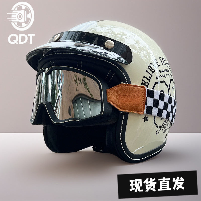 3C Certified ABS 3/4 Motorcycle Helmet for Men and Women