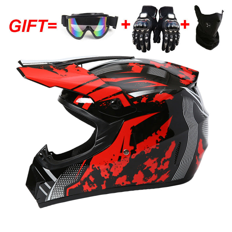 ABS Off-Road Full-Face Motorcycle Helmet for Men and Women