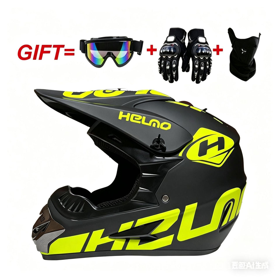 ABS Lightweight Off-Road Motorcycle Helmet, Breathable,