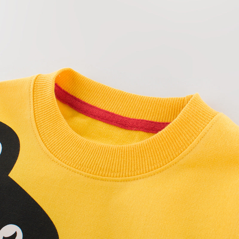 Unisex 100% Cotton Dinosaur Pullover Sweatshirt