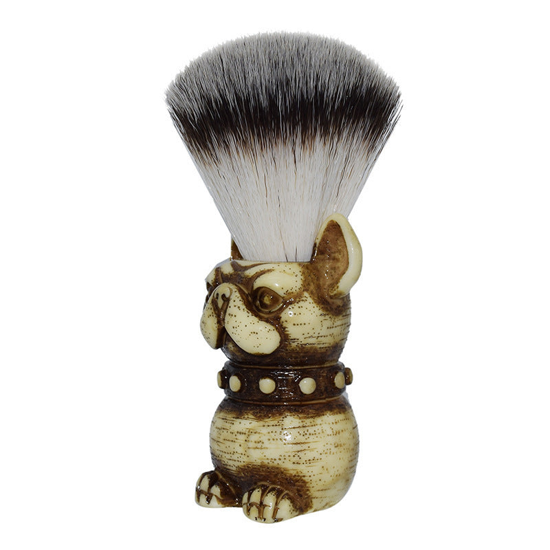 Men’s Soft Bristle Beard Brush | Portable Shaving & Cleaning Tool