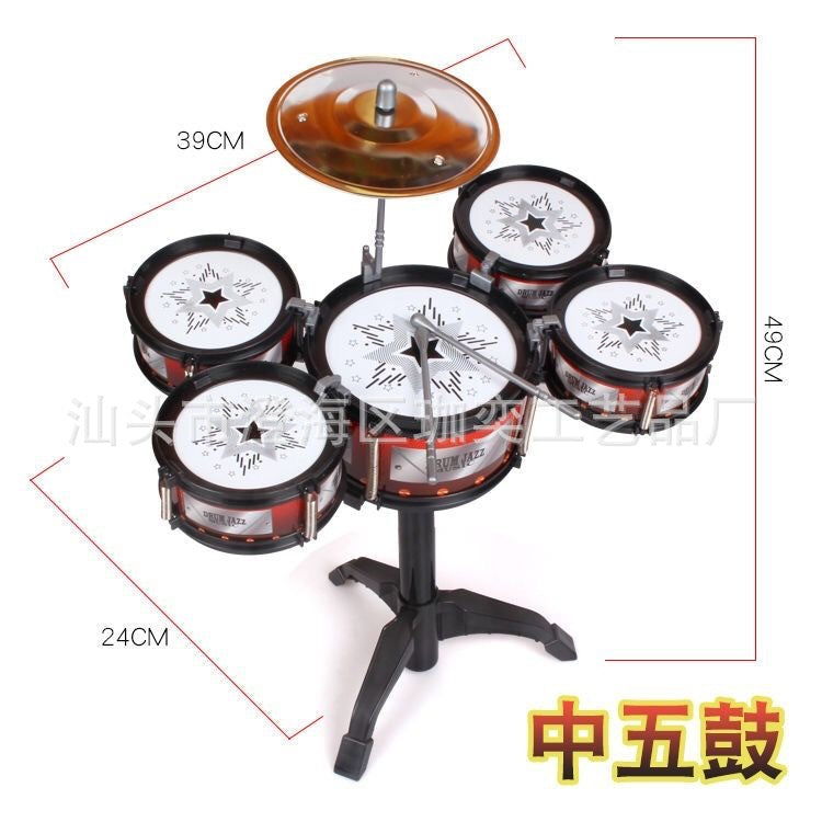 Children Jazz Drum Set Musical Percussion Toy for Kids Play