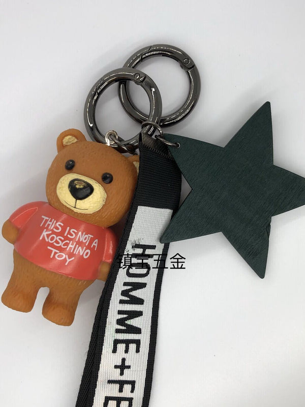 STOCK - Zinc Alloy Spring Key Ring for Phone Charms