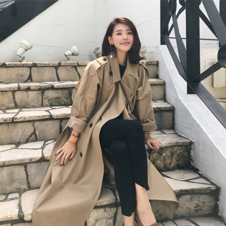 Casual Khaki Coat