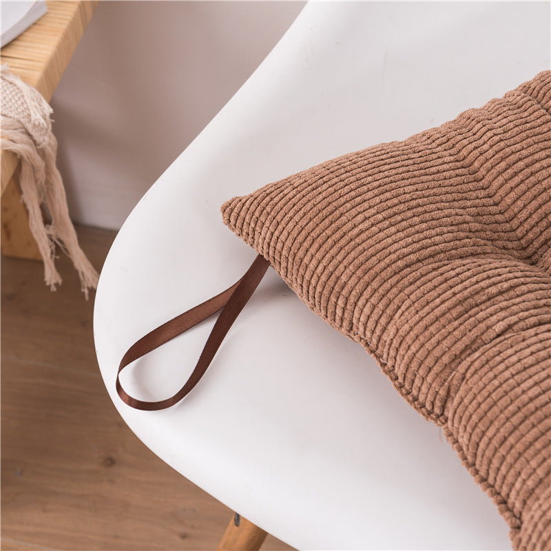 Corduroy Padded Chair Cushion for Office & Classroom