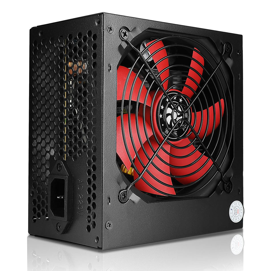 Jobo 600WS 500W Dual 6‑Pin Gaming PSU