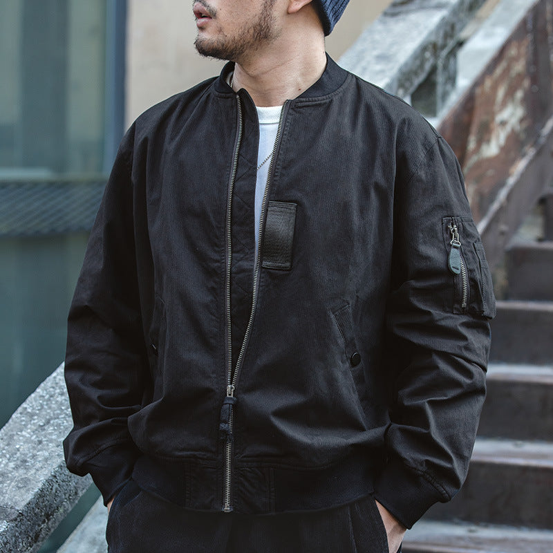 Madden Military MA-1 Bomber Jacket – Retro Baseball