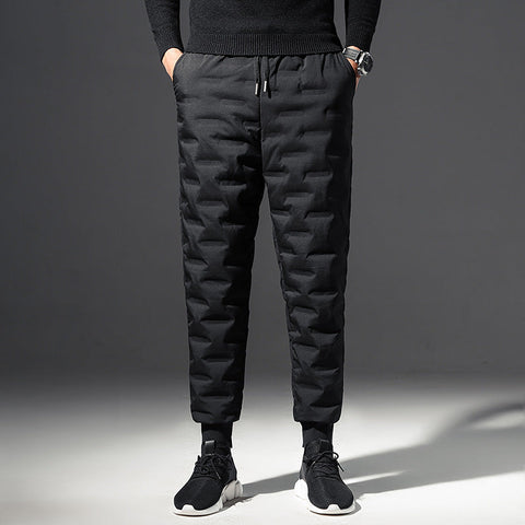 Light and thin winter warmth thickened outdoor pants