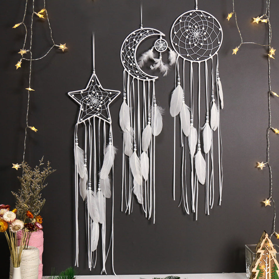 Crescent Star Dream Catcher – Harajuku Home Decor