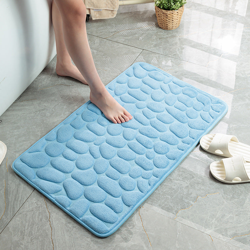 Non-Slip Pebble Bathroom & Kitchen Floor Mat