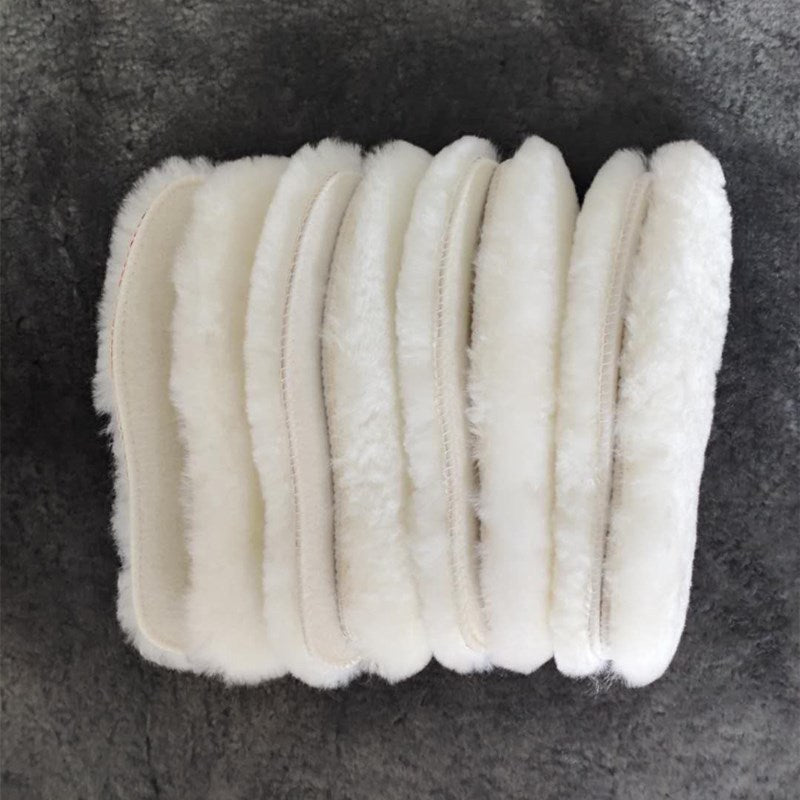 Australian Wool Fur Integrated Winter Insoles Thick - 2 Pair