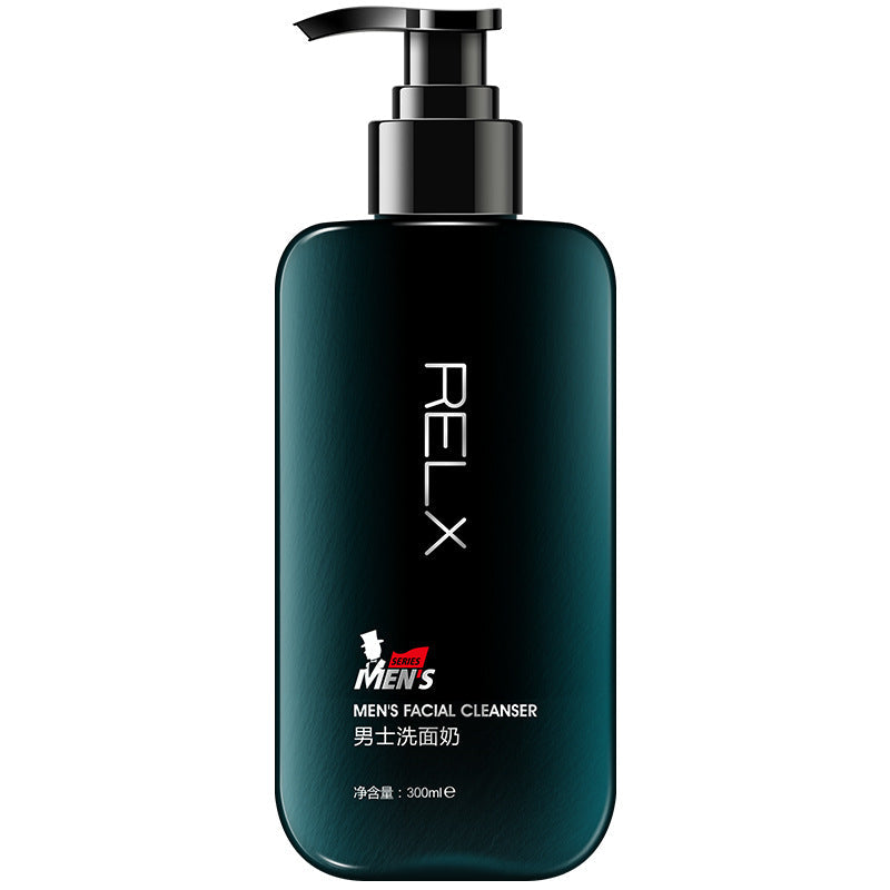 Amino Acid Men's Facial Cleanser 300g – Oil Control & Deep Clean
