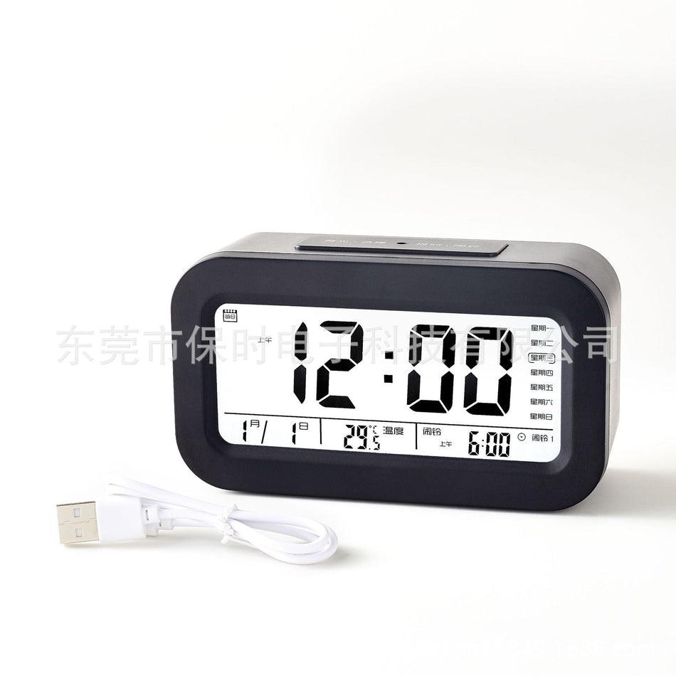 Smart Rechargeable Student Alarm Clock 2024