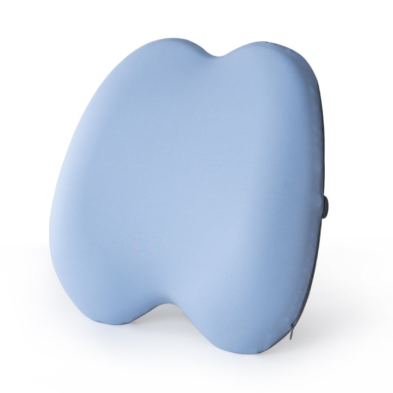 Memory Foam Lumbar Pillow Office Car Backrest Cushion