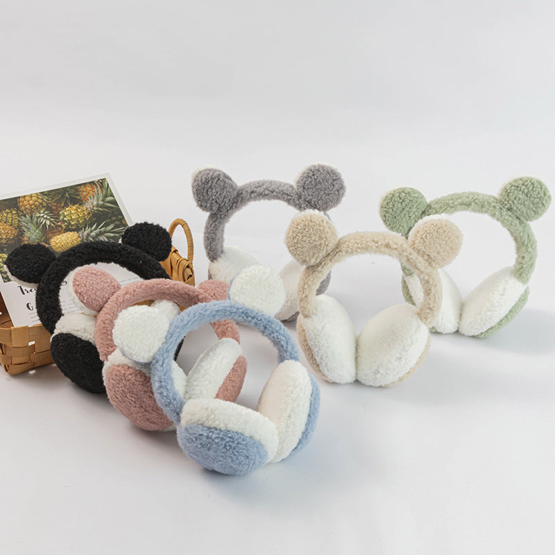 Korean Style Cute Winter Earmuffs for Girls