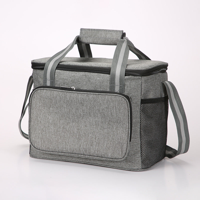 Large Capacity Oxford Cloth Insulated Ice Lunch Bag