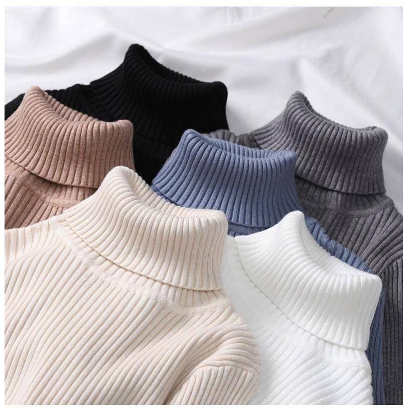 STOCK-Women’s Turtleneck Knitwear