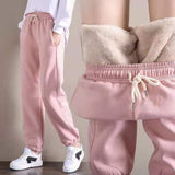 Thick Warm Sweatpants For