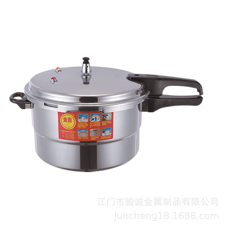 Aluminum Alloy Non-Stick Pressure Cooker – Safe & Universal