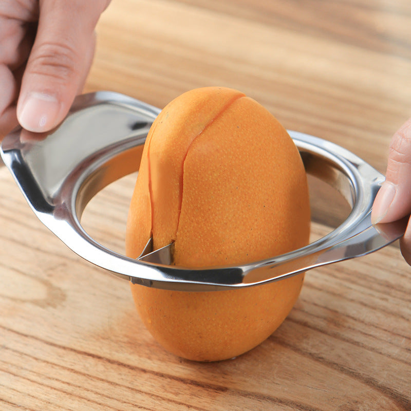 Ring Cutting Mango Tool Stainless Steel Fruit Slicer