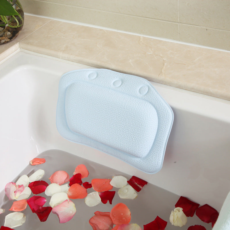 PVC Foam Bathtub Pillow for Hotel & Home Bath Comfort