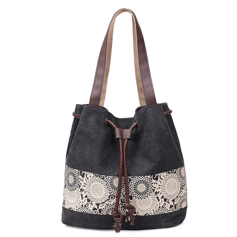 STOCK-Ethnic Style Printed Shoulder Bag