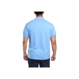 INSTOCK-Lacoste Men's Pique Lakeside Blue Polo Shirt