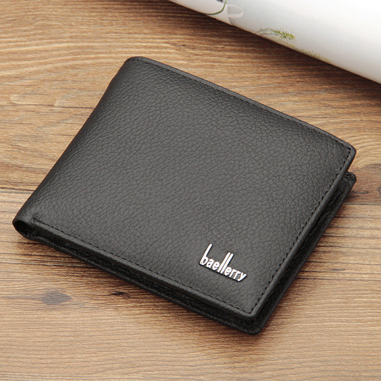 Men’s High-End Genuine Leather Wallet with Coin Pocket