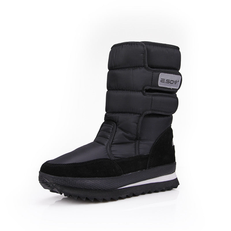 Men’s Fleece-Lined Waterproof High-Top Snow Boots