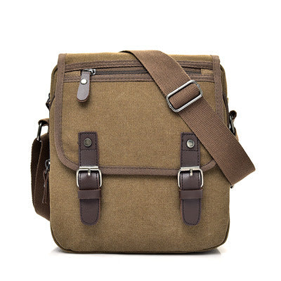 Trendy Canvas Messenger Bag