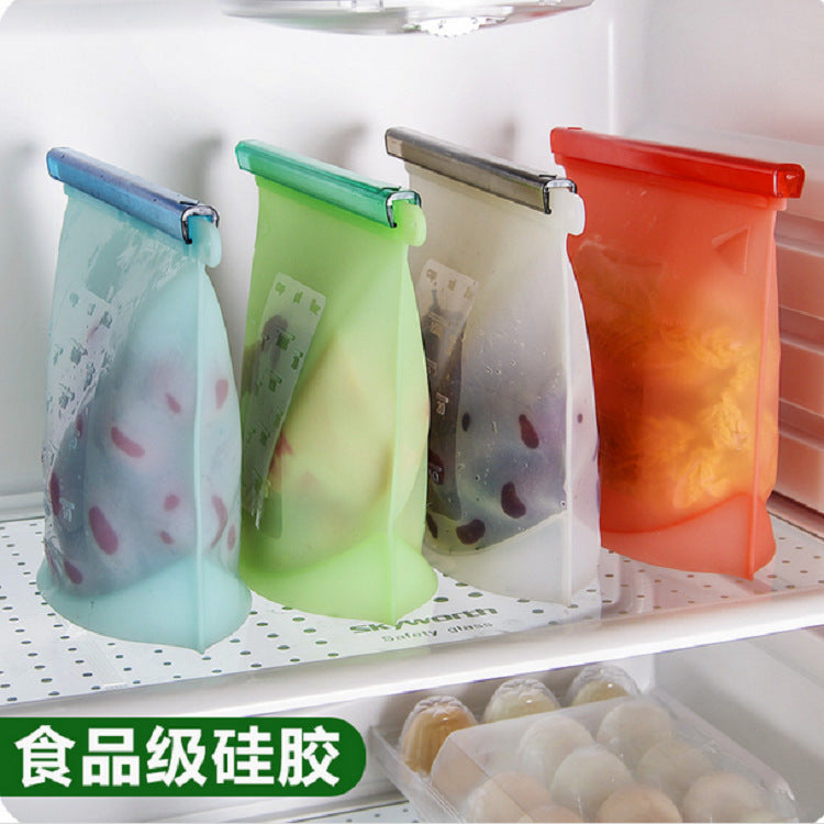 Food Grade Vacuum Silicone Self-Sealing Storage Bag
