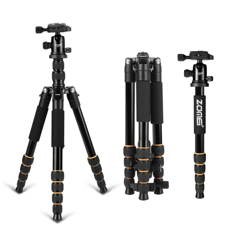 Zomei Q666 Travel Camera Tripod for Outdoor & Live