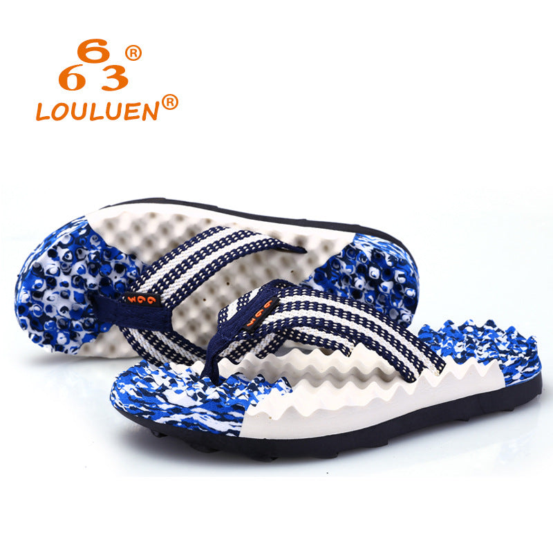 Men’s 2026 Massage Flip-Flops – Non-Slip Summer Sandals