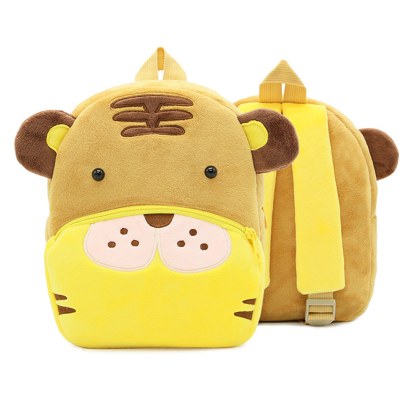 Little Tiger Kids Plush School Bag – Lightweight & Cute