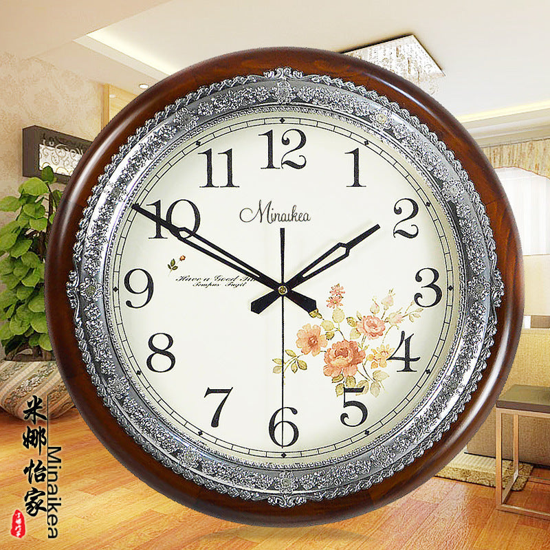 Modern European Wall Clock – Large Quiet Quartz