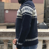 INSTOCK - Casual Striped Cardigan Winter Sweater