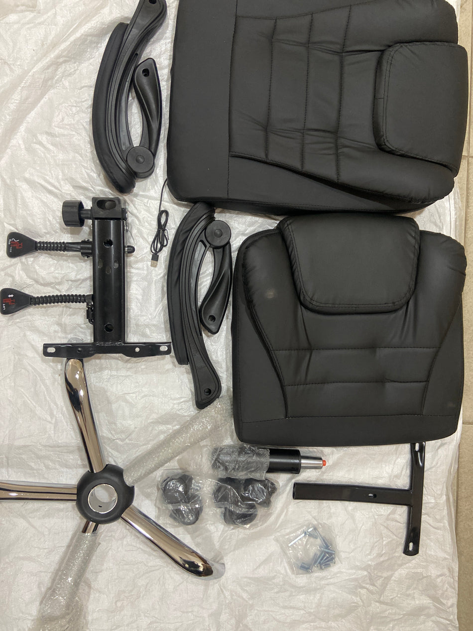 STOCK-Ergonomic Computer Chair with Armrests