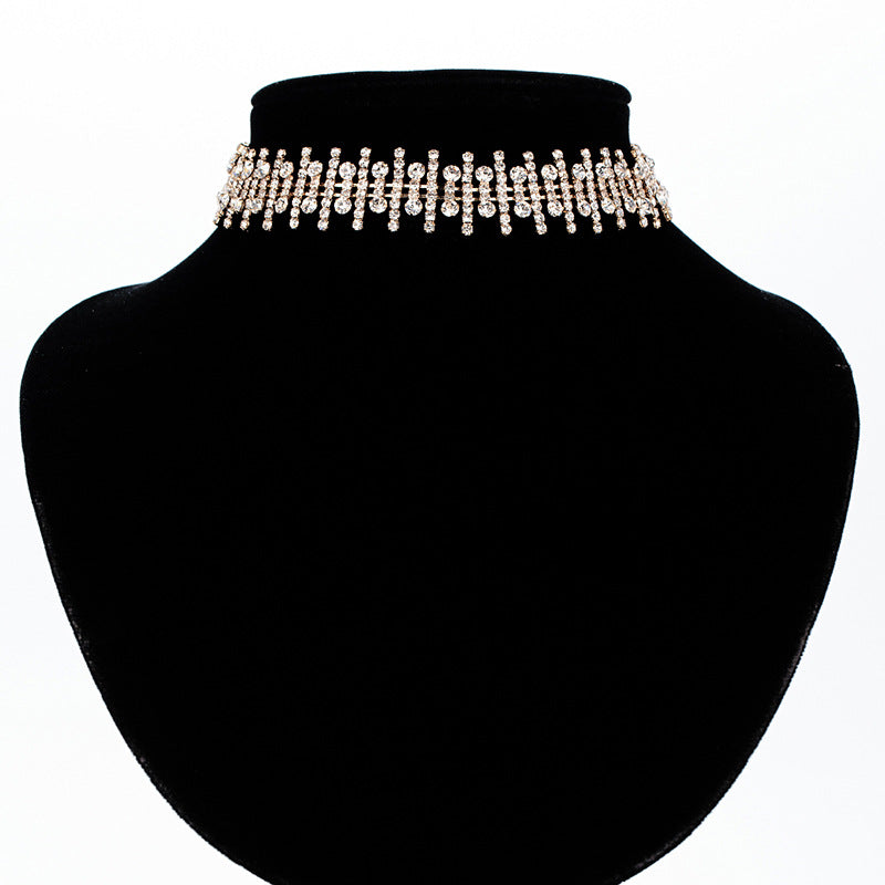 Diamond Clavicle Chain Necklace