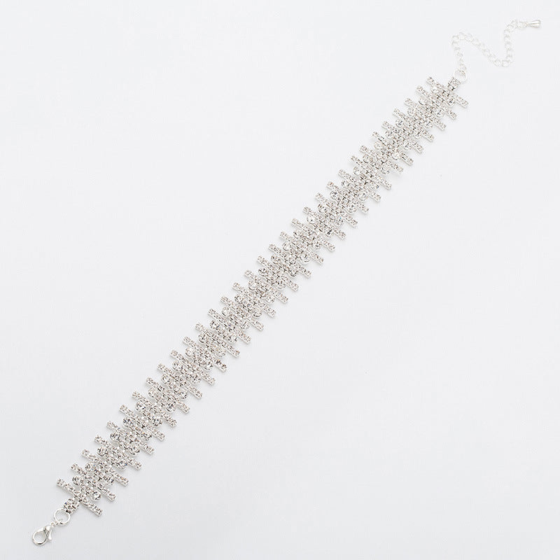 Diamond Clavicle Chain Necklace