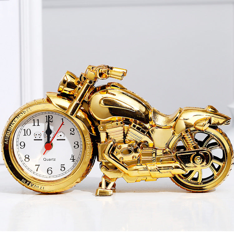 Creative Motorcycle Alarm Clock for Students & Home
