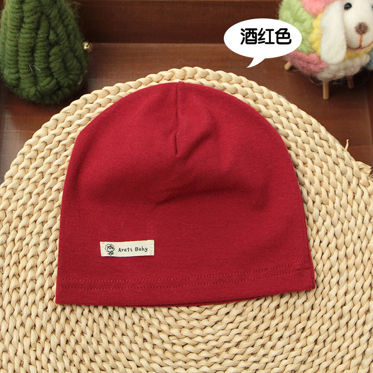 Baby Cotton Knitted Hat – Thin Spring & Autumn Cap