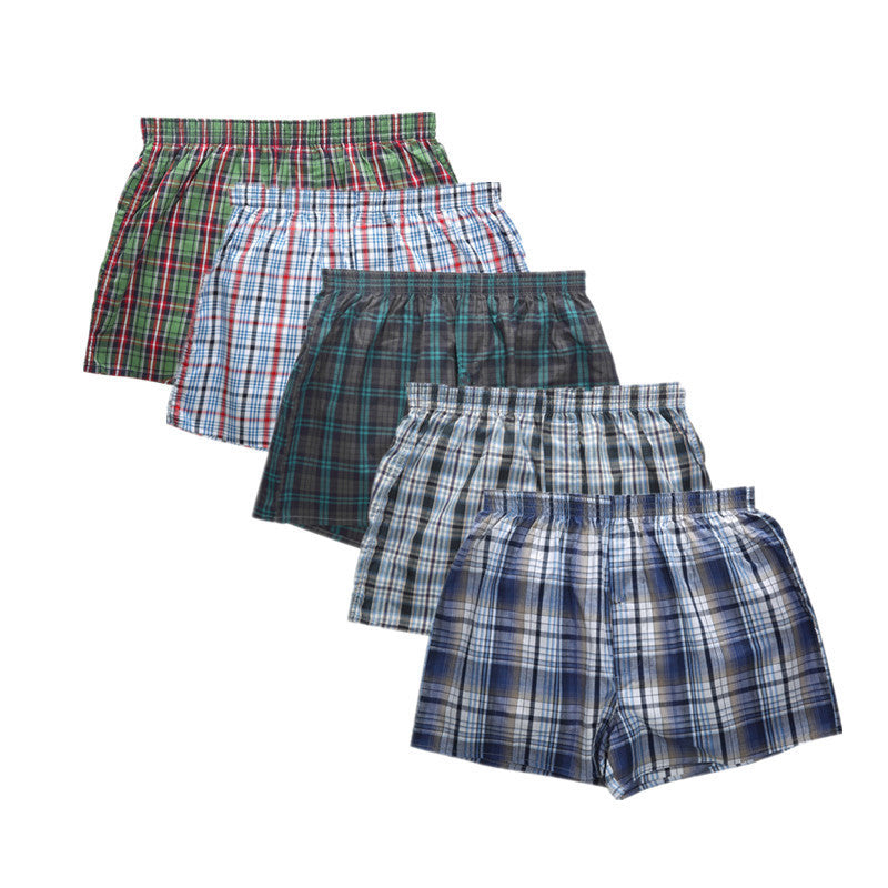 STOCK-PACK OF 1 Men’s Cotton Boxers – High Waist, Breathable &