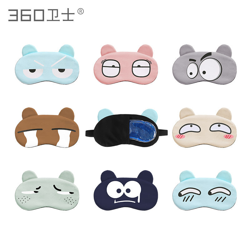 Cartoon Ice Eye Mask Cute Cooling Sleep Patch