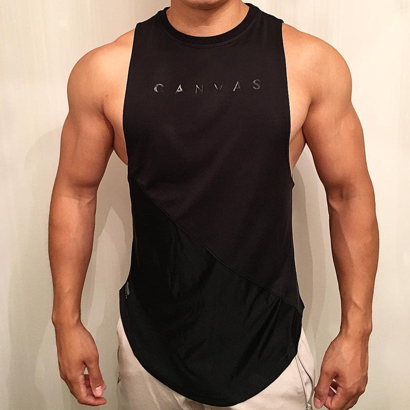 STOCK-Men’s Muscle Sports Vest – Quick-Dry Running & Training