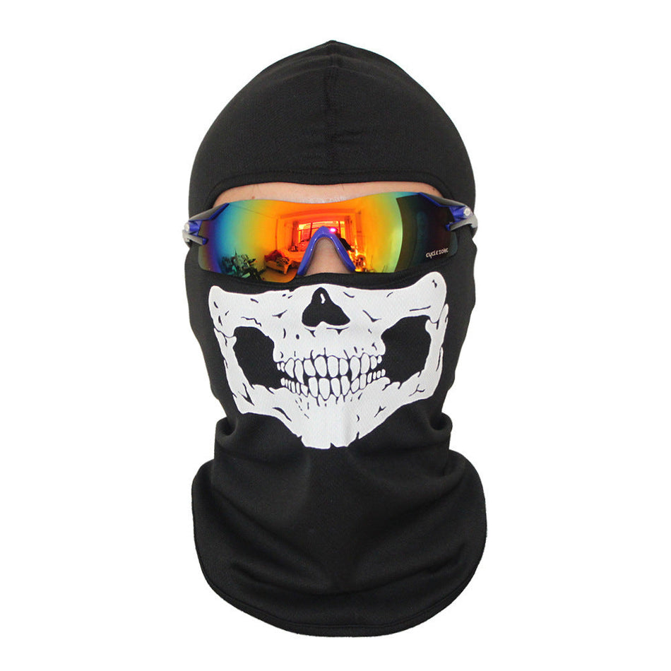 Outdoor Ghost Skull Riding Mask – Breathable Tactical Sun