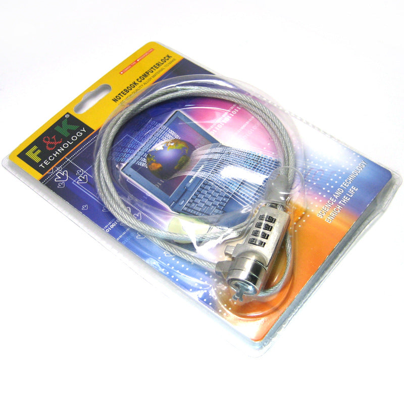 1.2m Alloy Laptop Password Anti-Theft Lock