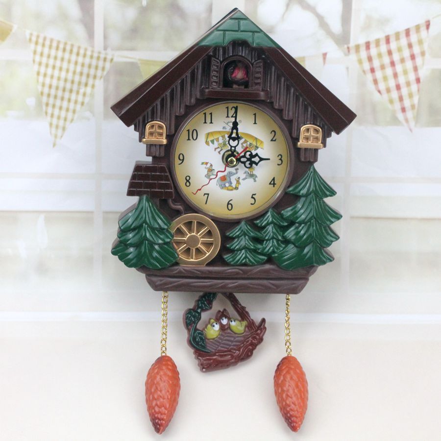 Cuckoo House Wall Clock – Creative Kids Room Decor