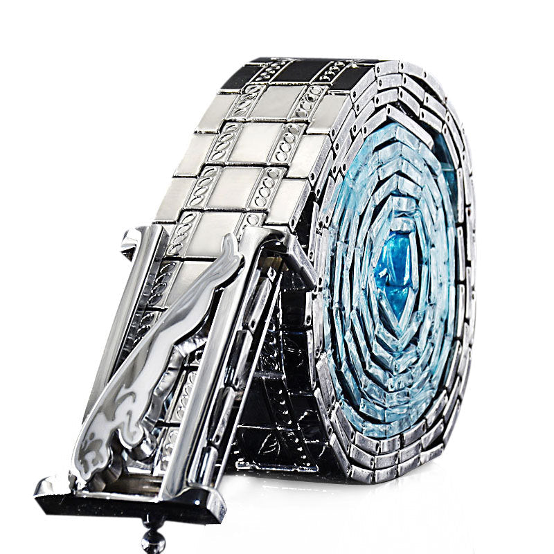 Stainless Steel Korean Style Men’s Metal Belt