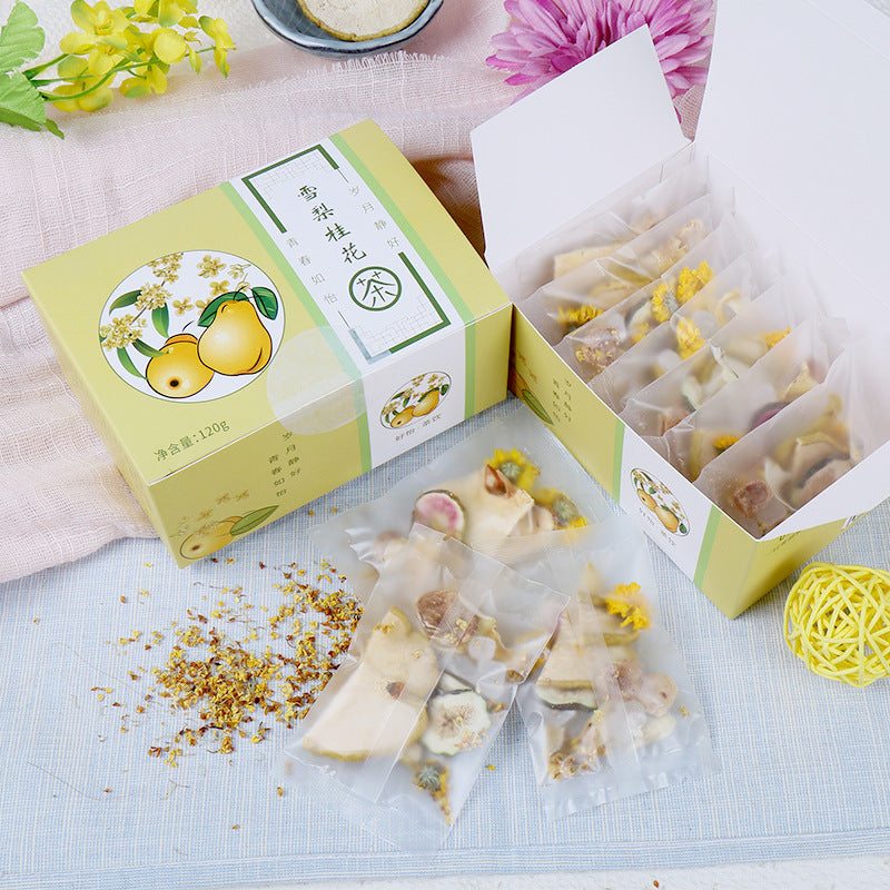 Haoyi Pear & Osmanthus Tea – Fig, Chrysanthemum, Lily, Rock